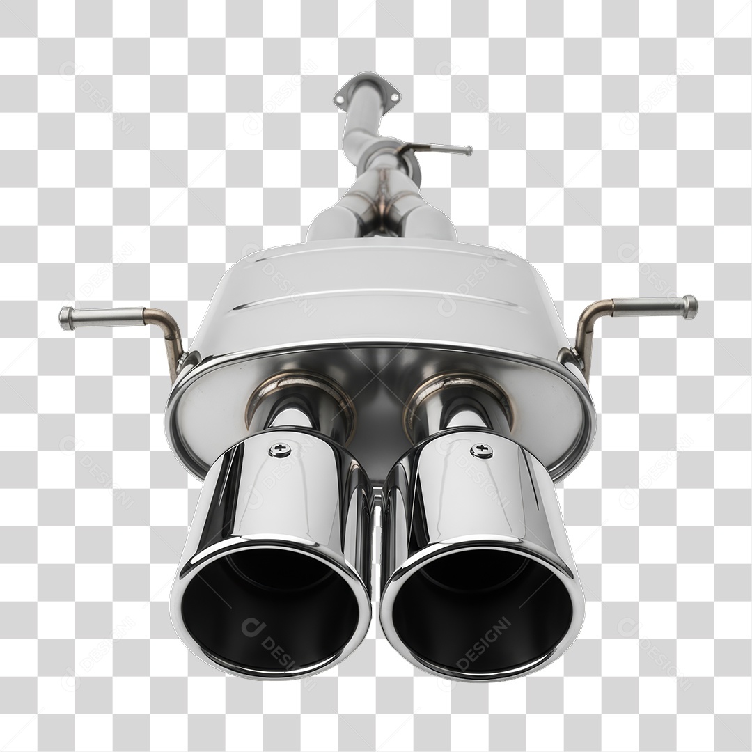 Escapamento de Metal PNG Transparente