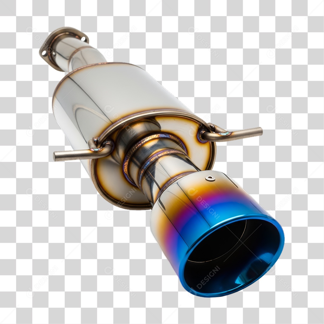 Escapamento de Metal PNG Transparente