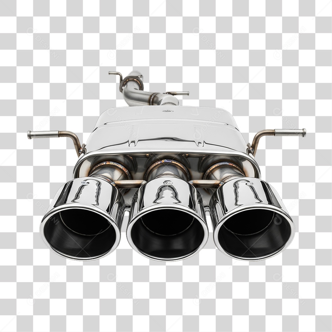 Escapamento de Metal PNG Transparente