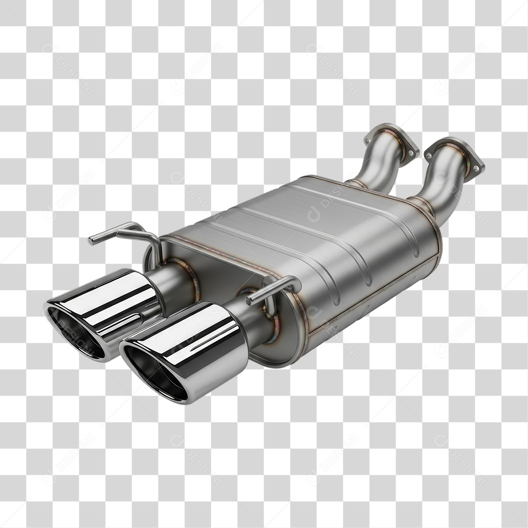 Escapamento de Metal PNG Transparente