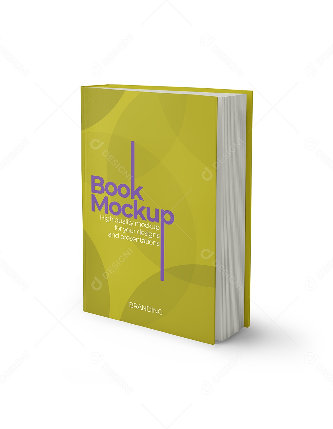 Livro de Capa Dura PSD Editável Mockup