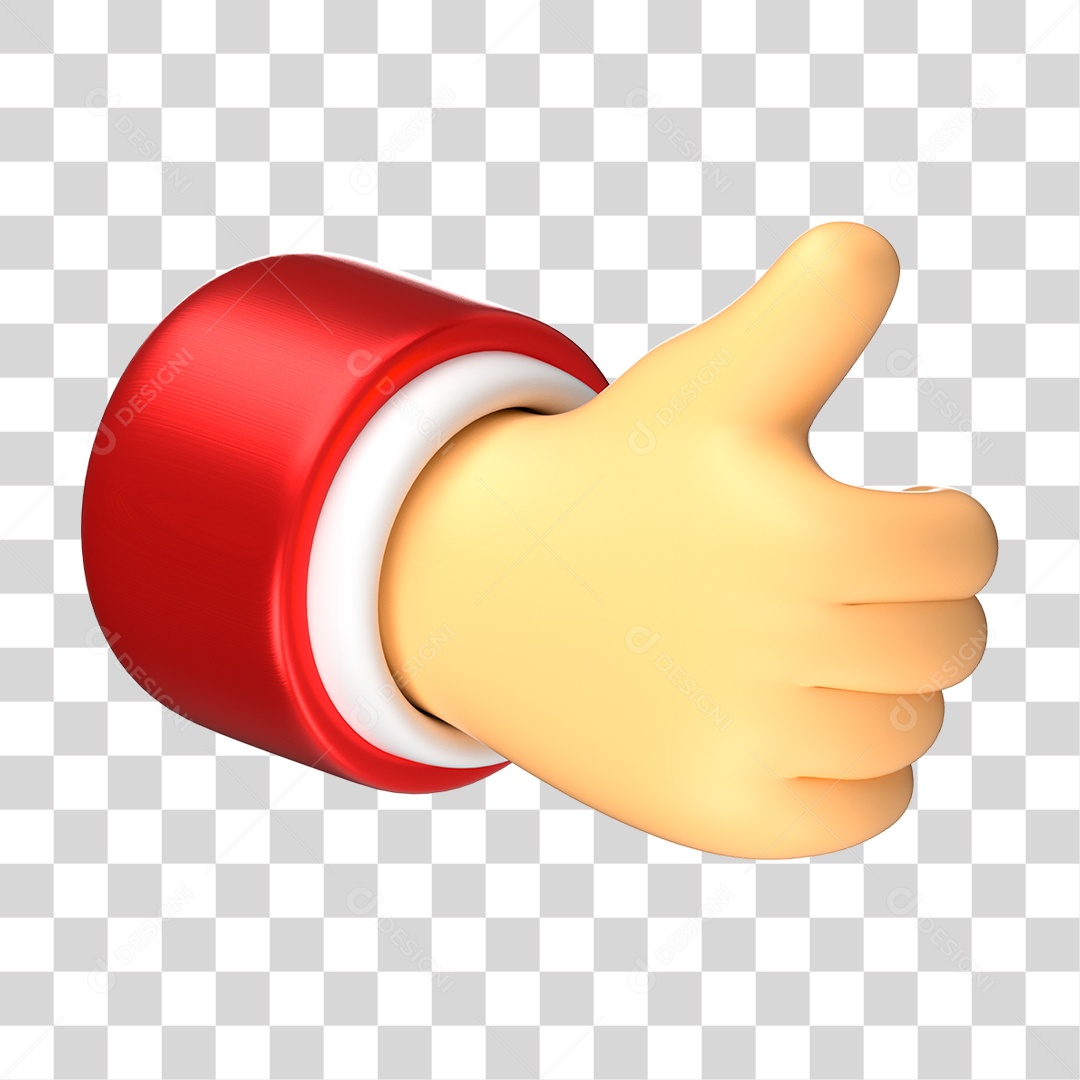 Mão Polegar para Cima PNG Transparente