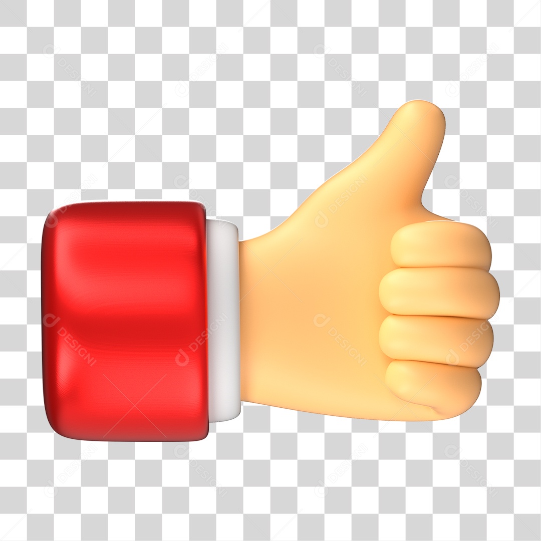 Mão Polegar para Cima PNG Transparente
