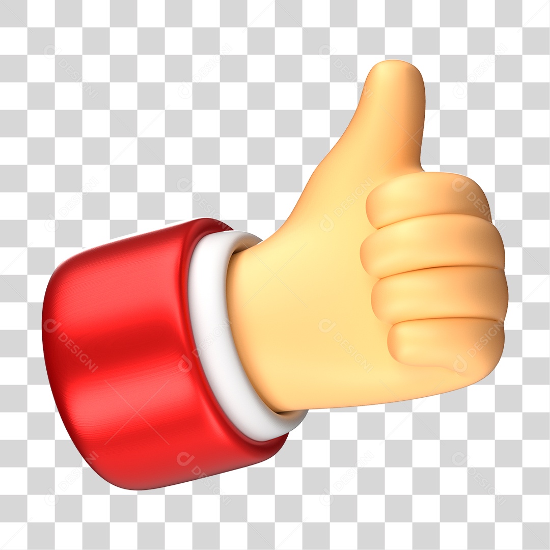 Mão Polegar para Cima PNG Transparente