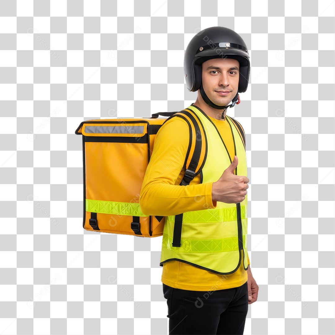 Entregador Delivery Entregas PNG Transparente