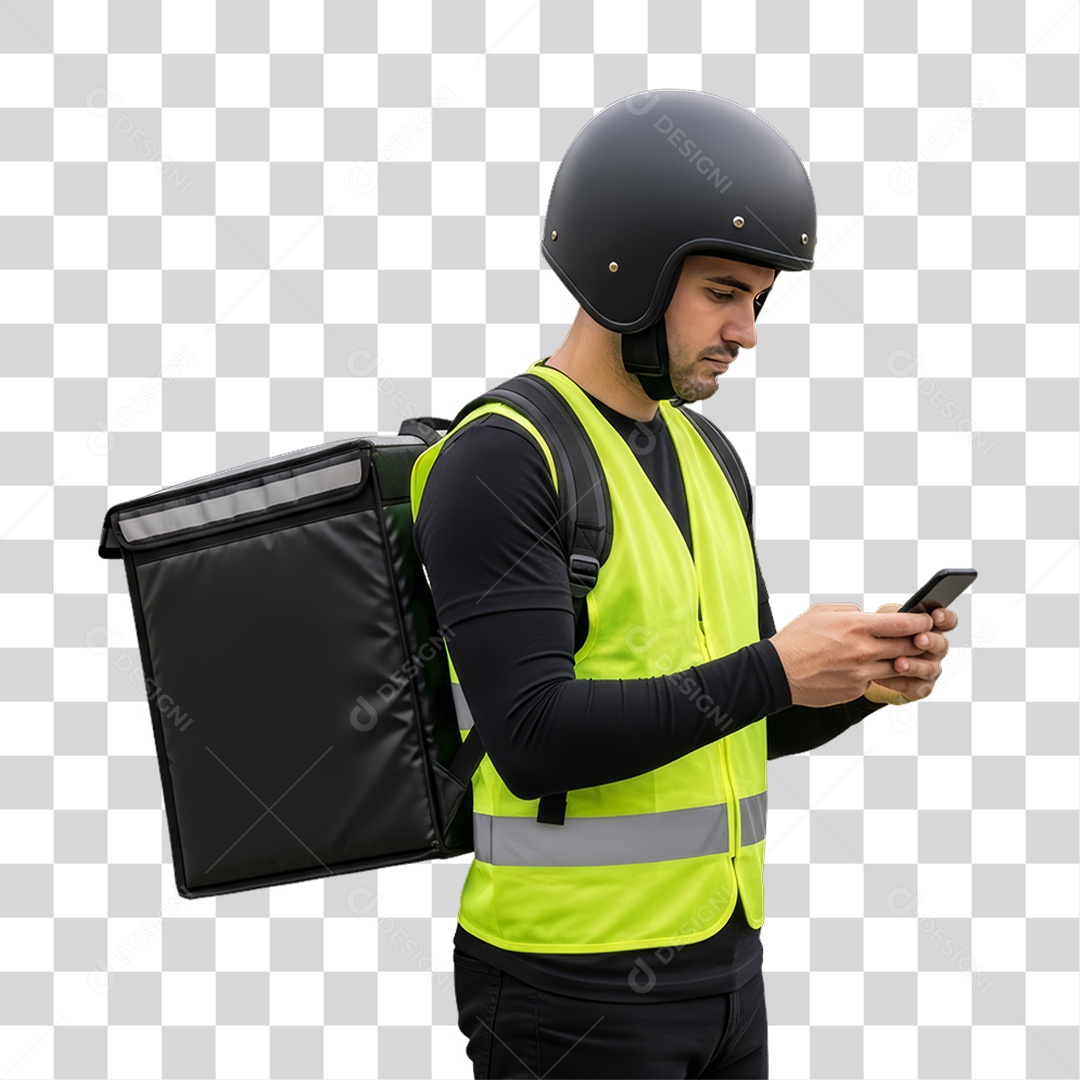 Entregador Delivery Entregas PNG Transparente