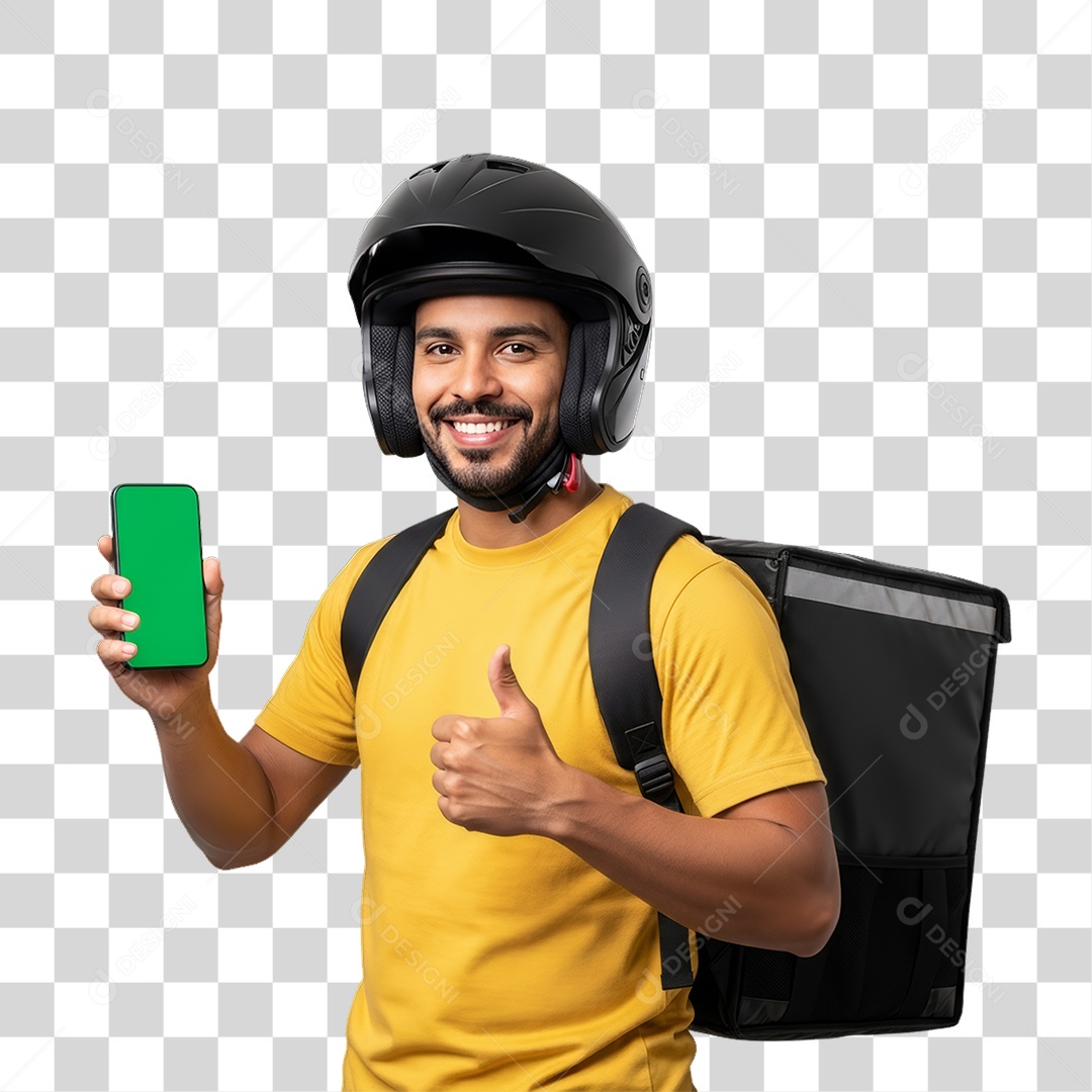 Entregador Delivery Entregas PNG Transparente