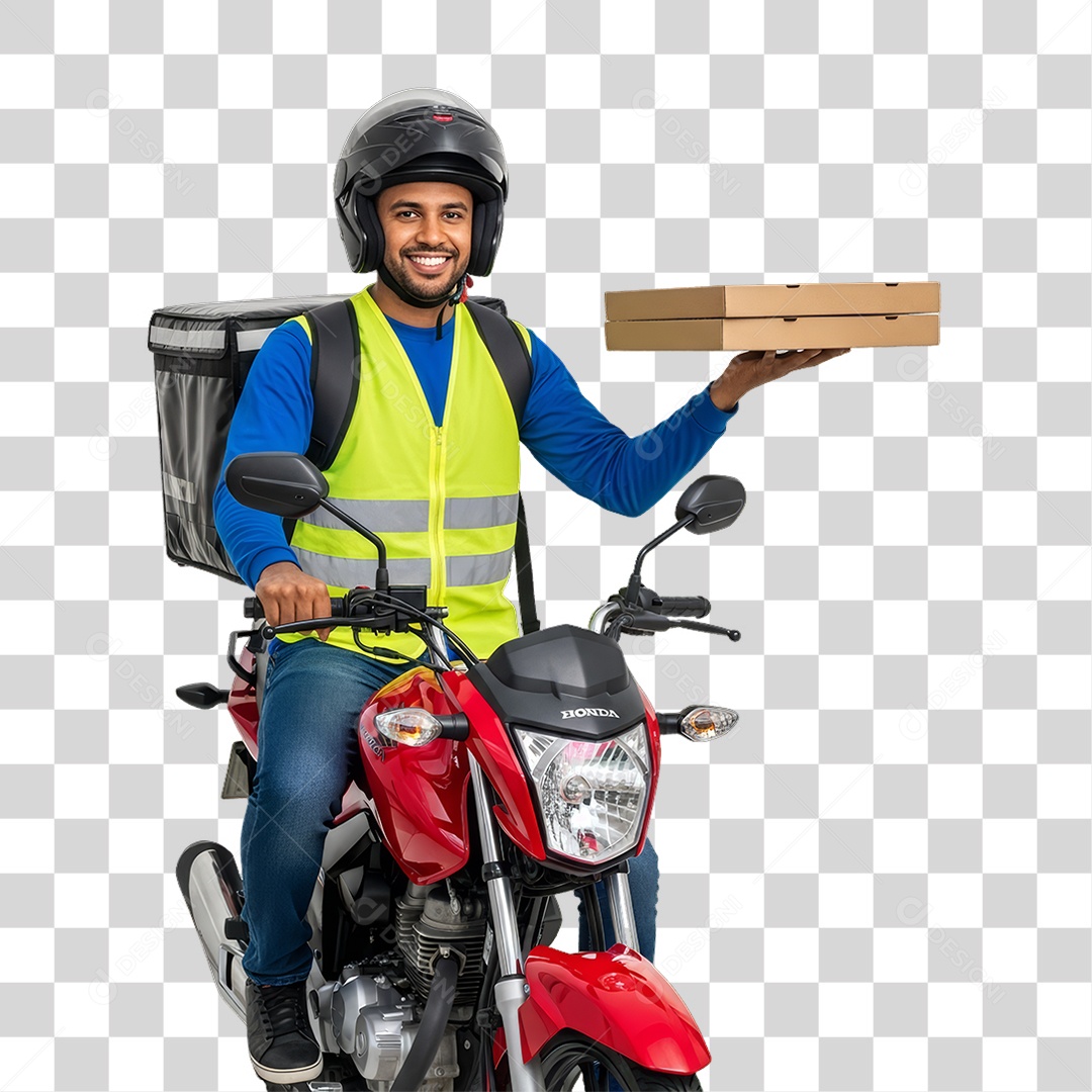 Entregador Delivery Entregas PNG Transparente