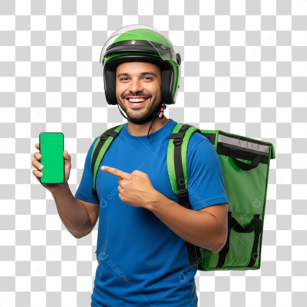 Entregador Delivery Entregas PNG Transparente