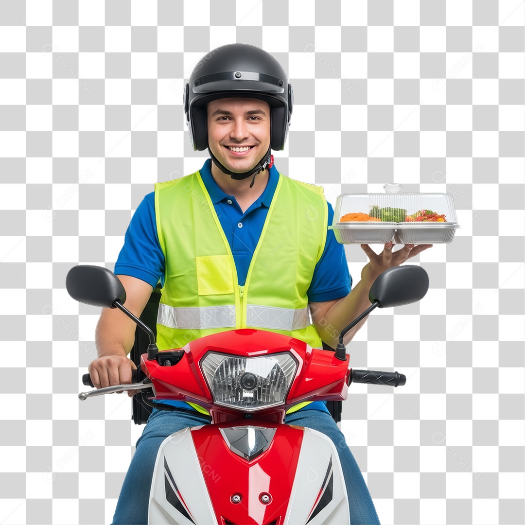Entregador Delivery Entregas PNG Transparente