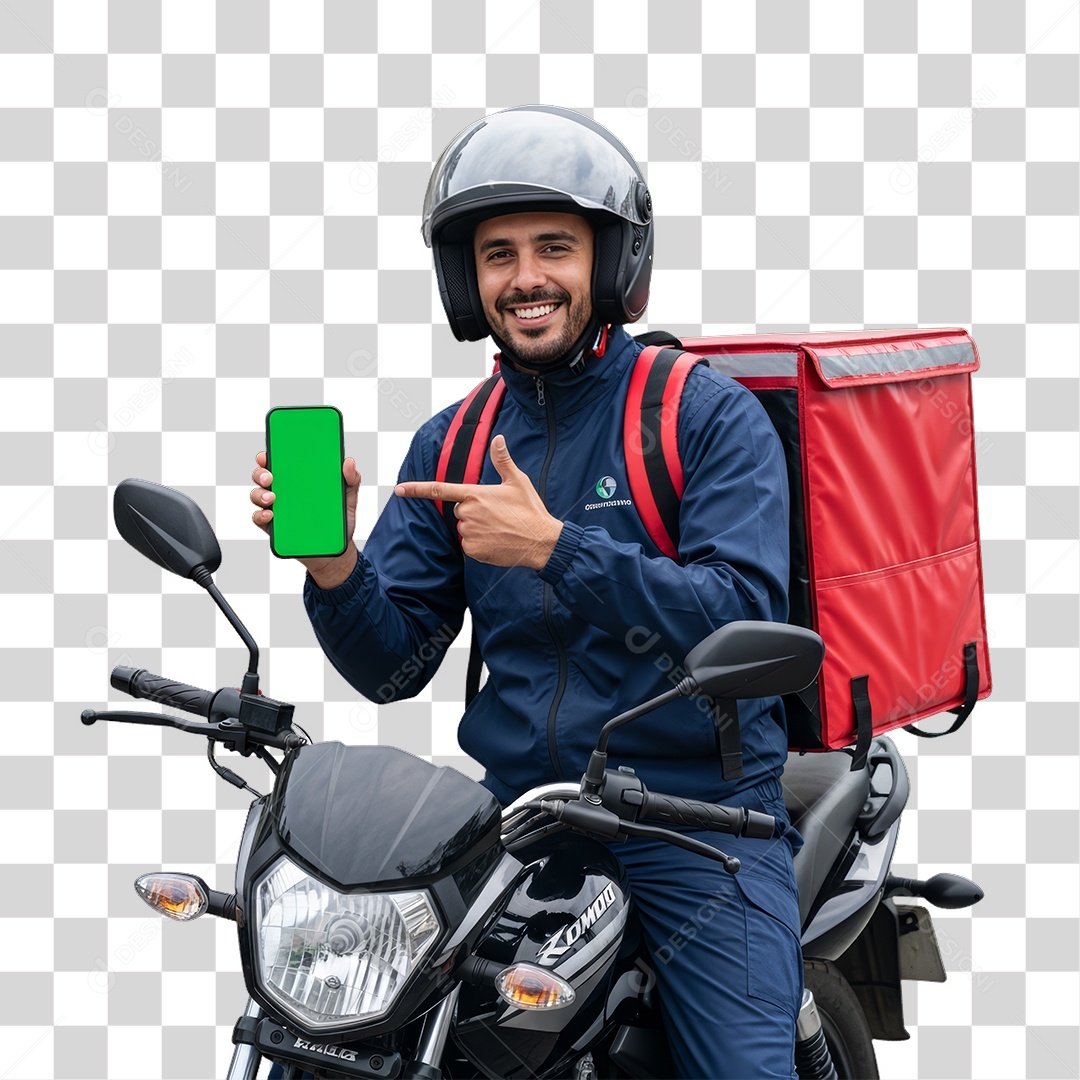 Entregador Delivery Entregas PNG Transparente