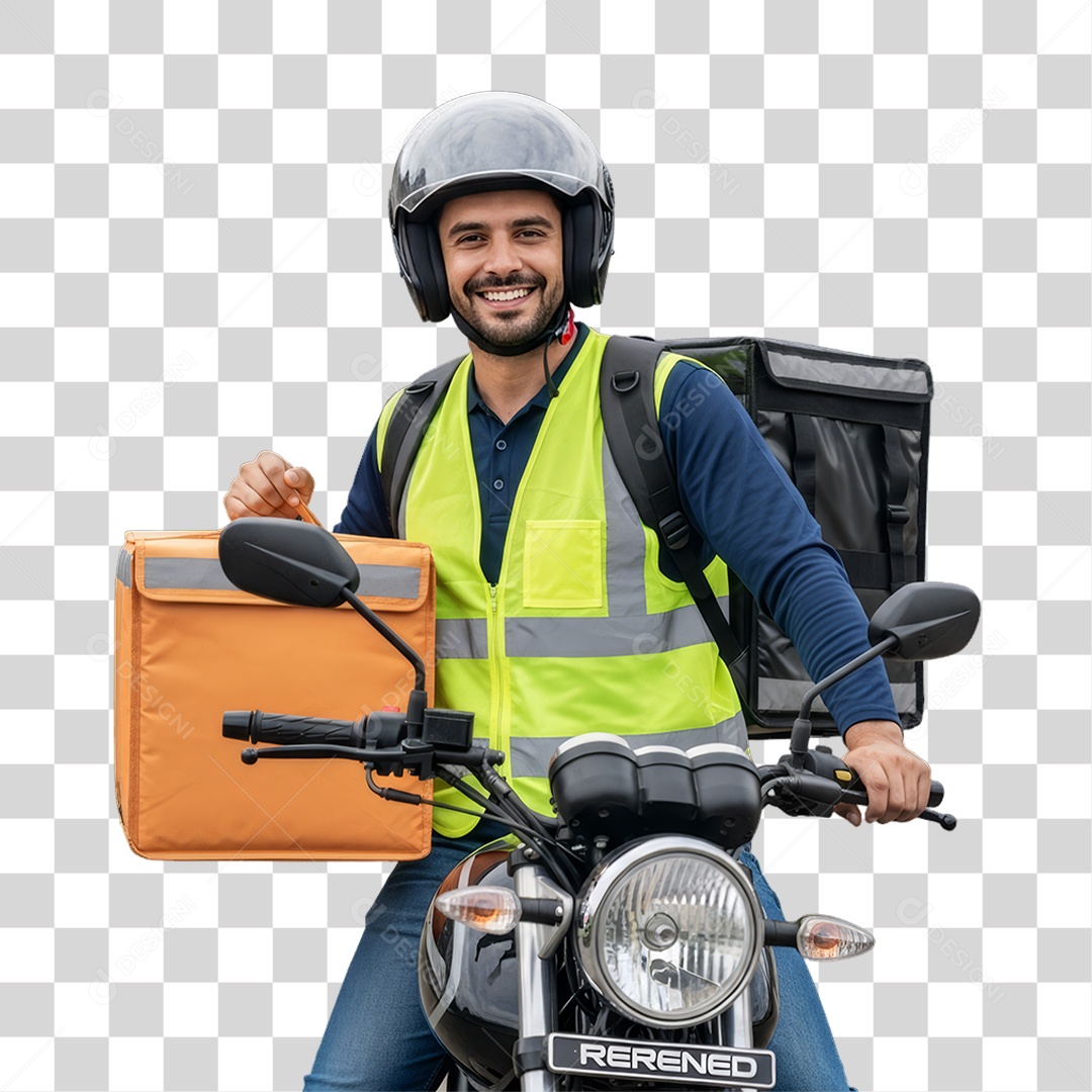 Entregador Delivery Entregas PNG Transparente
