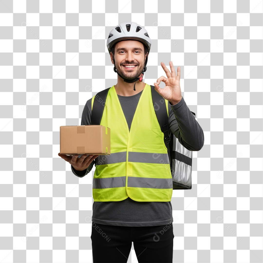 Entregador Delivery Entregas PNG Transparente