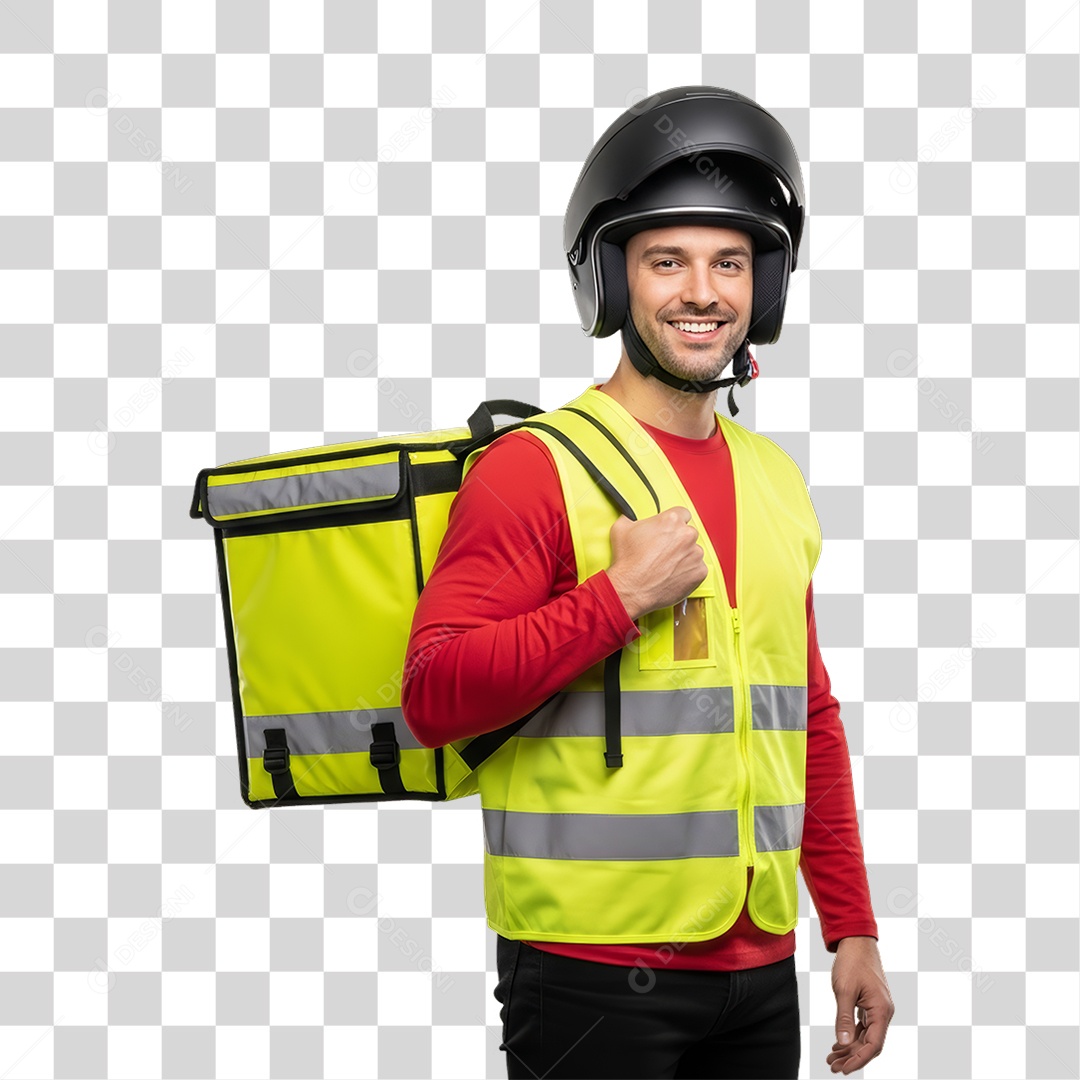 Entregador Delivery Entregas PNG Transparente