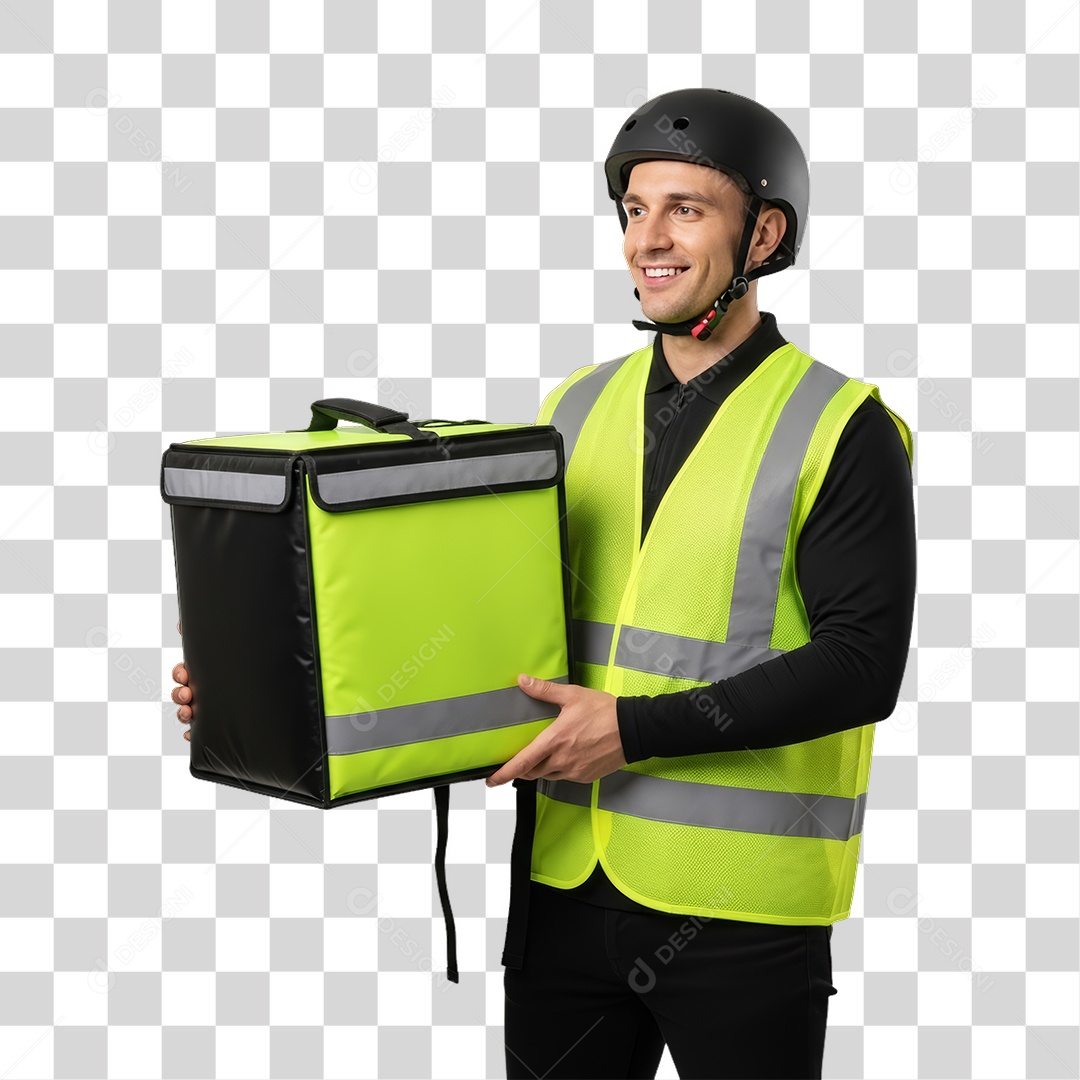 Entregador Delivery Entregas PNG Transparente