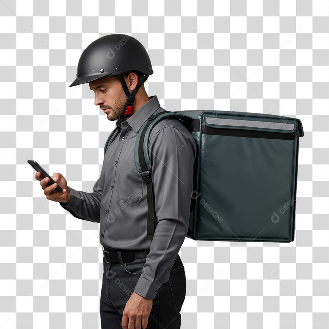 Entregador Delivery Entregas PNG Transparente