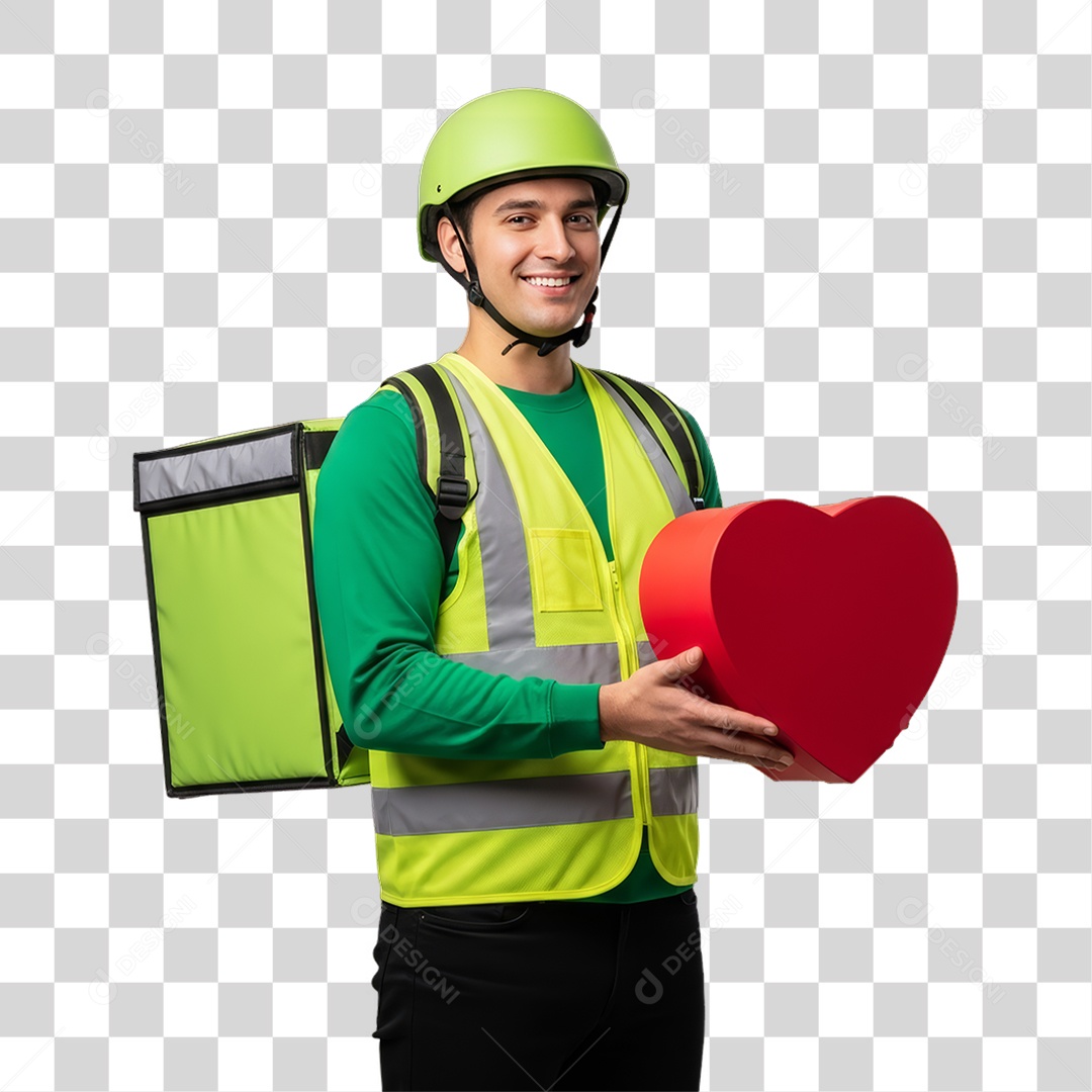 Entregador Delivery Entregas PNG Transparente