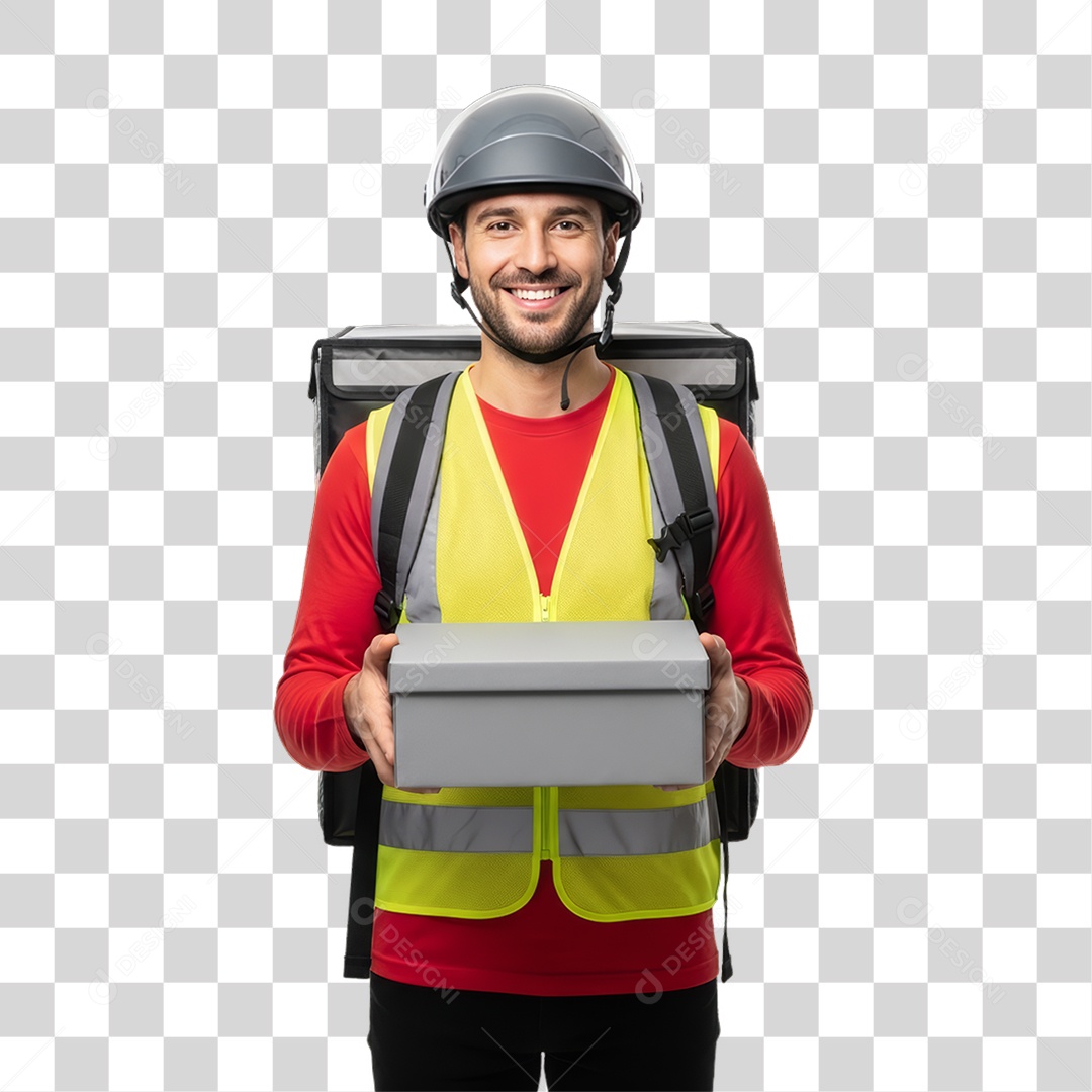 Entregador Delivery Entregas PNG Transparente