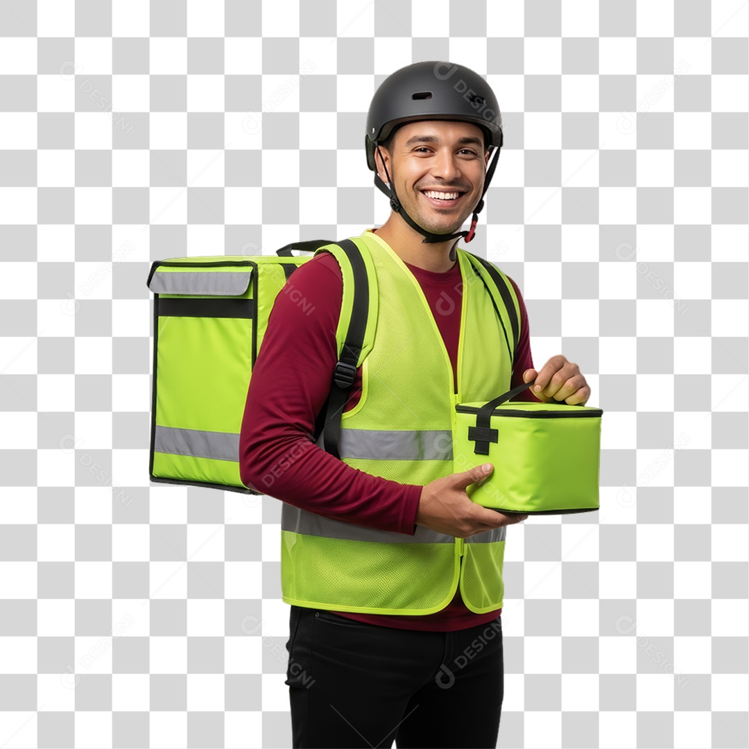 Entregador Delivery Entregas PNG Transparente