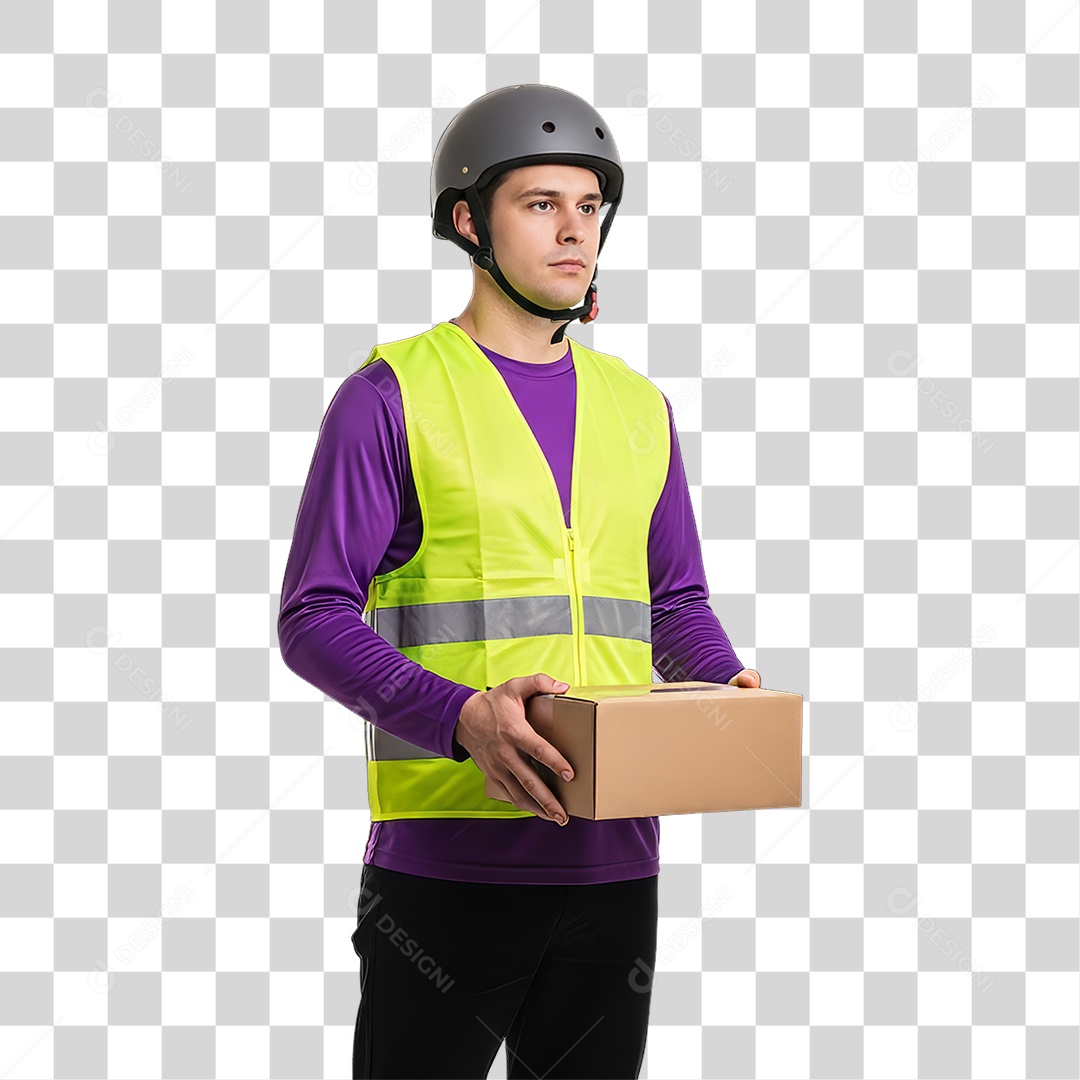 Entregador Delivery Entregas PNG Transparente