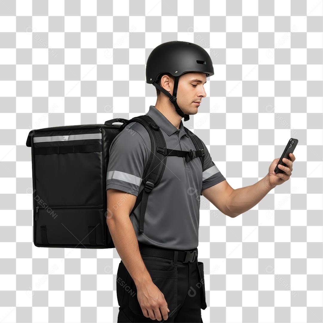 Entregador Delivery Entregas PNG Transparente