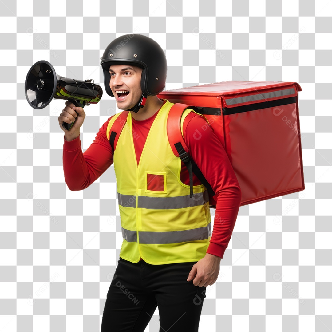 Entregador Delivery Entregas PNG Transparente