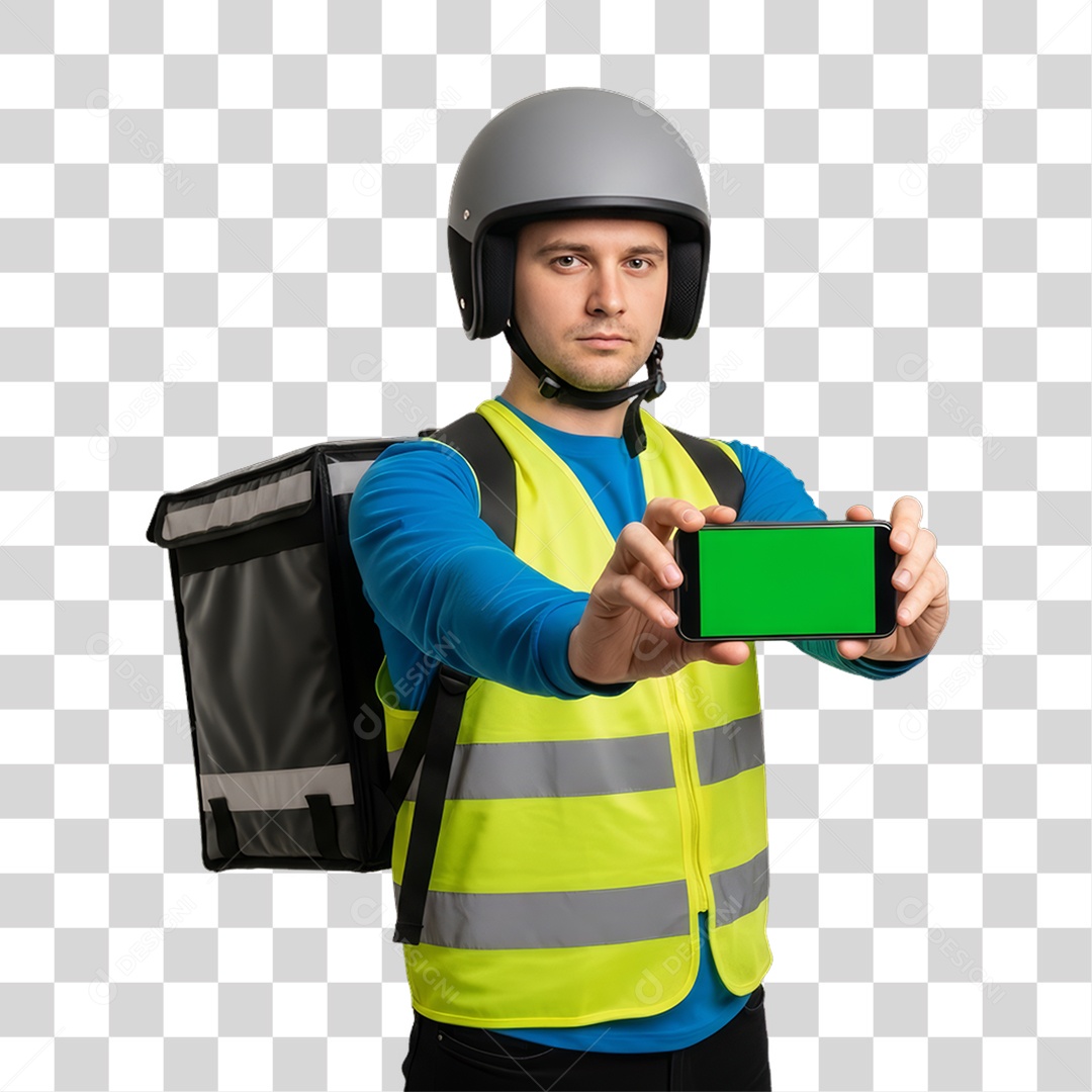 Entregador Delivery Entregas PNG Transparente