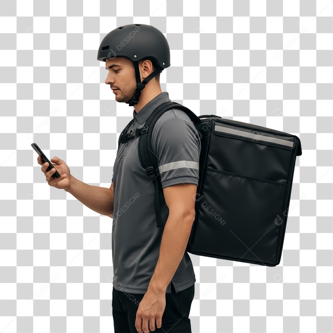 Entregador Delivery Entregas PNG Transparente