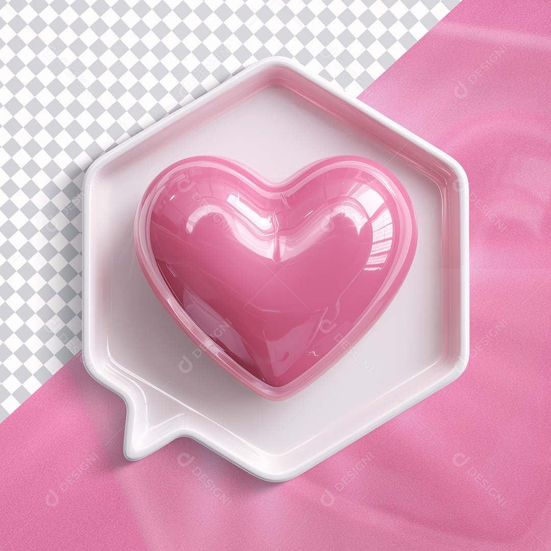 Coração De Amor  para Composição PSD