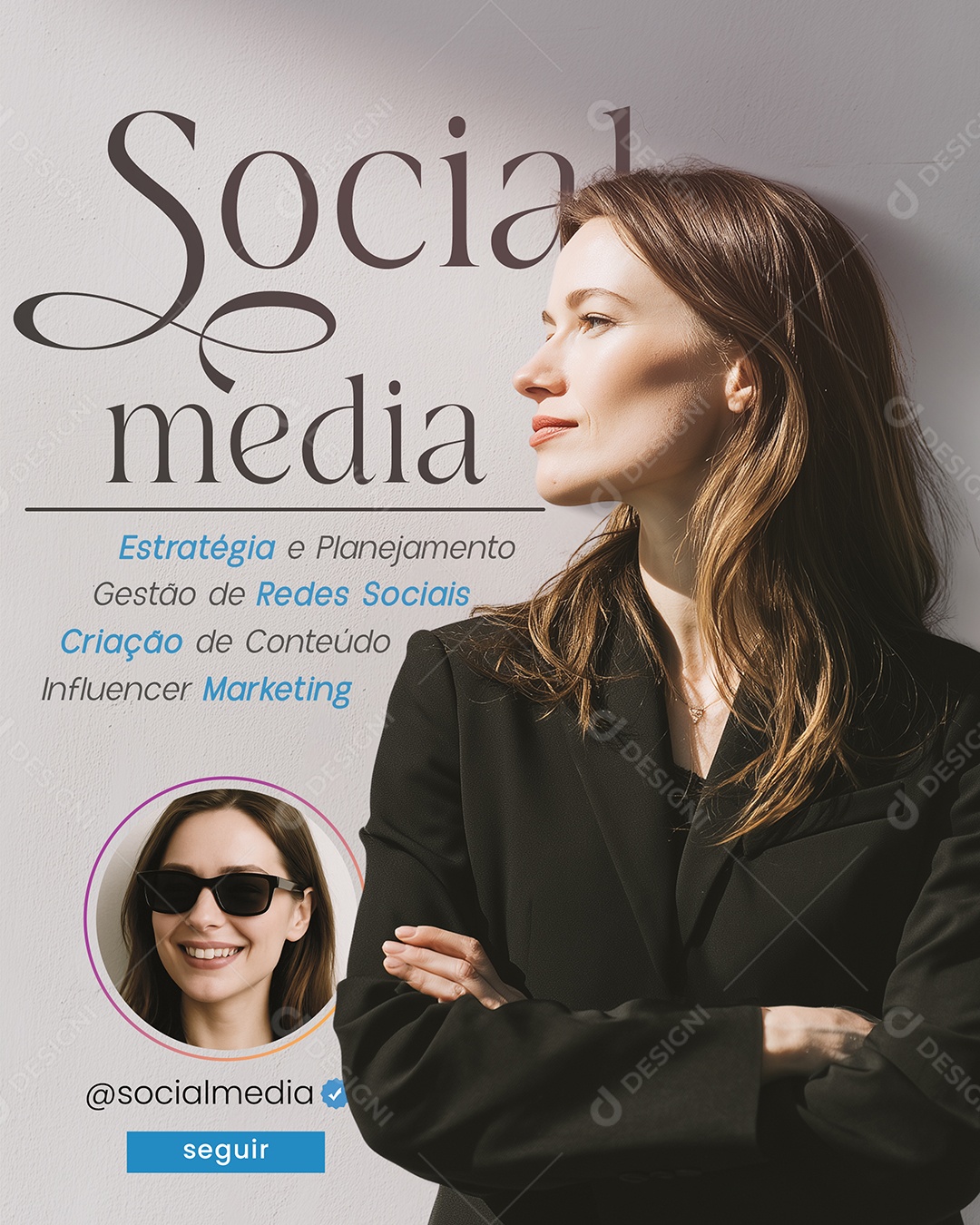 Lançamento Curso Inscrições Abertas Social Media PSD Editável