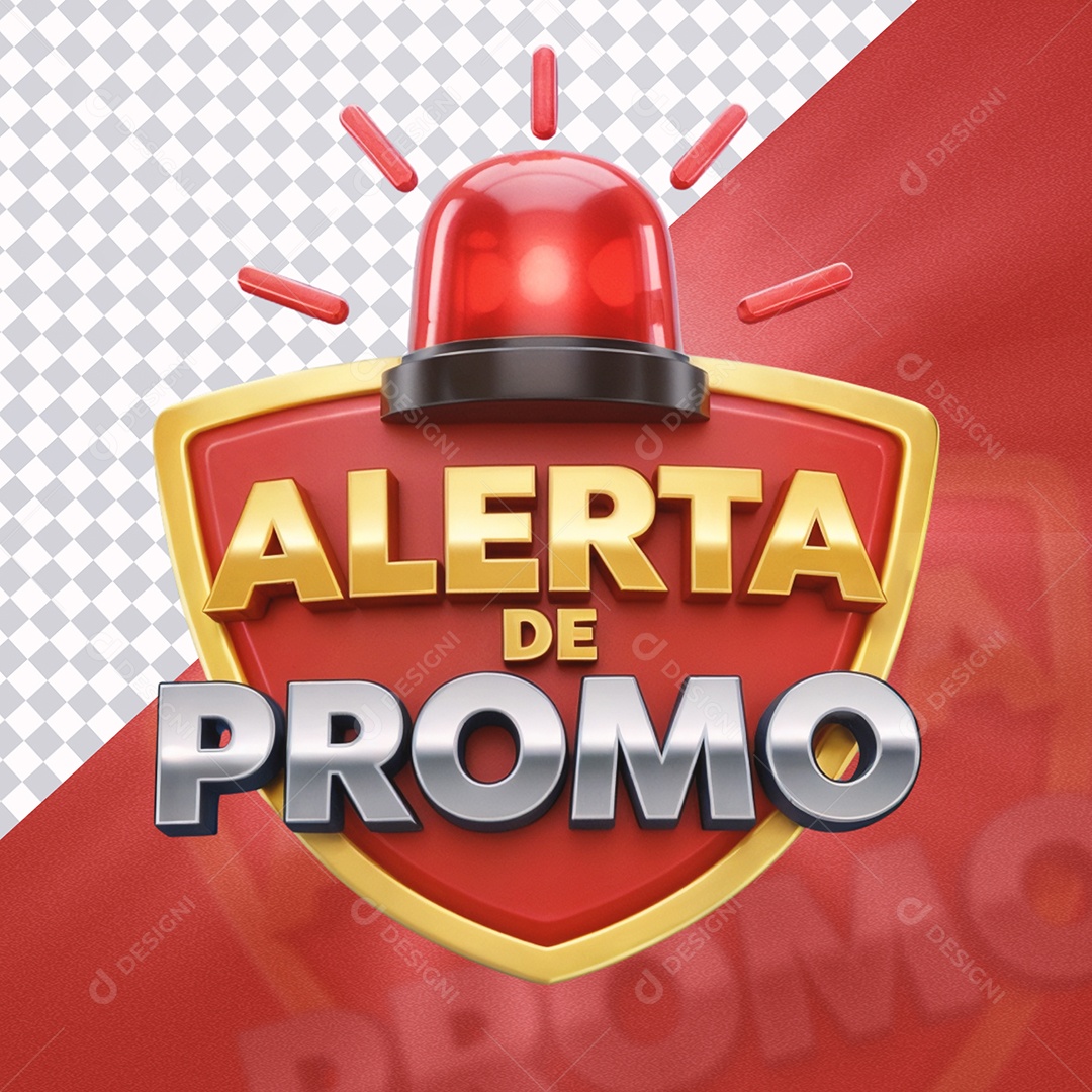 Dia de Promoção Selo 3D para Composição PSD