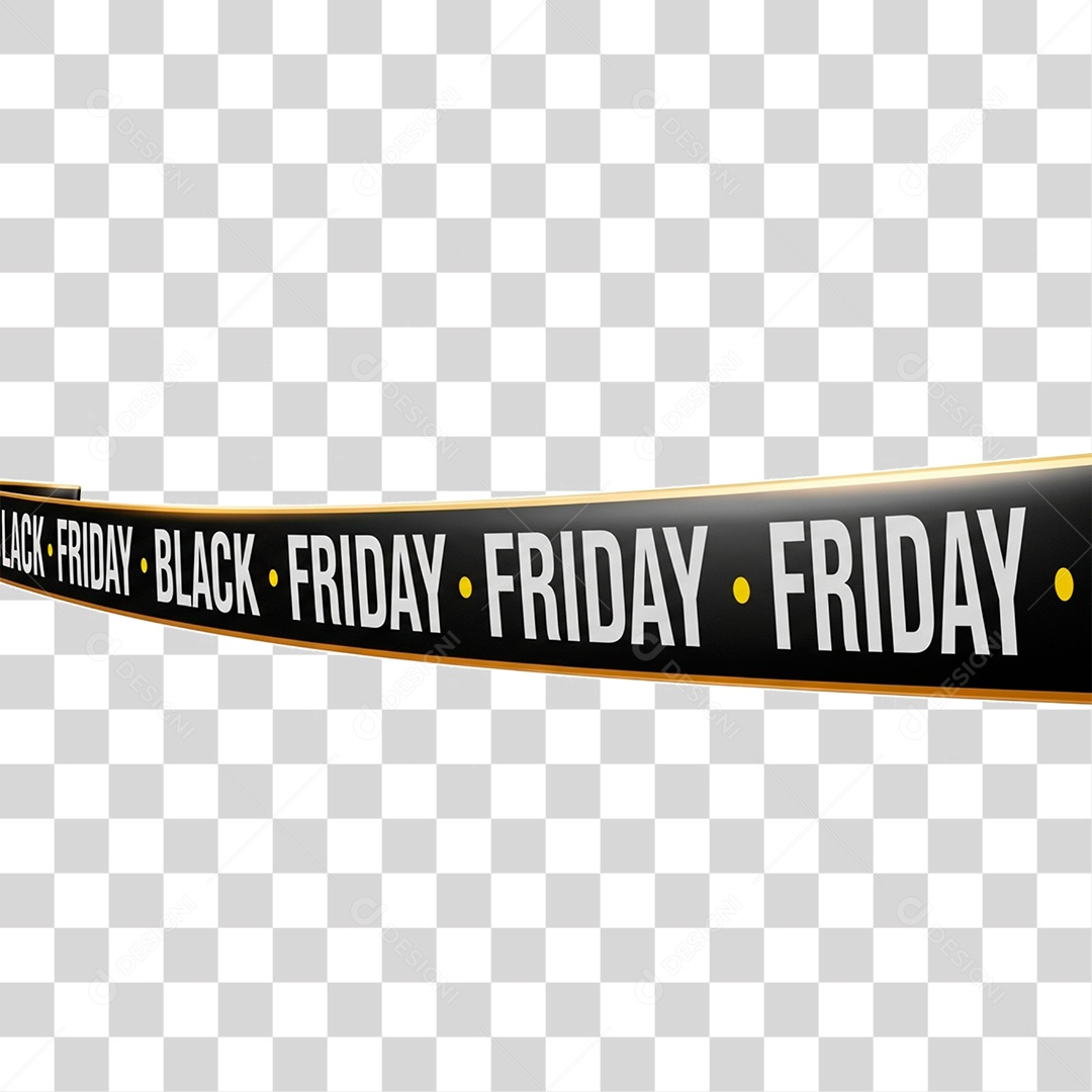 Facha do Black Friday PNG Transparente