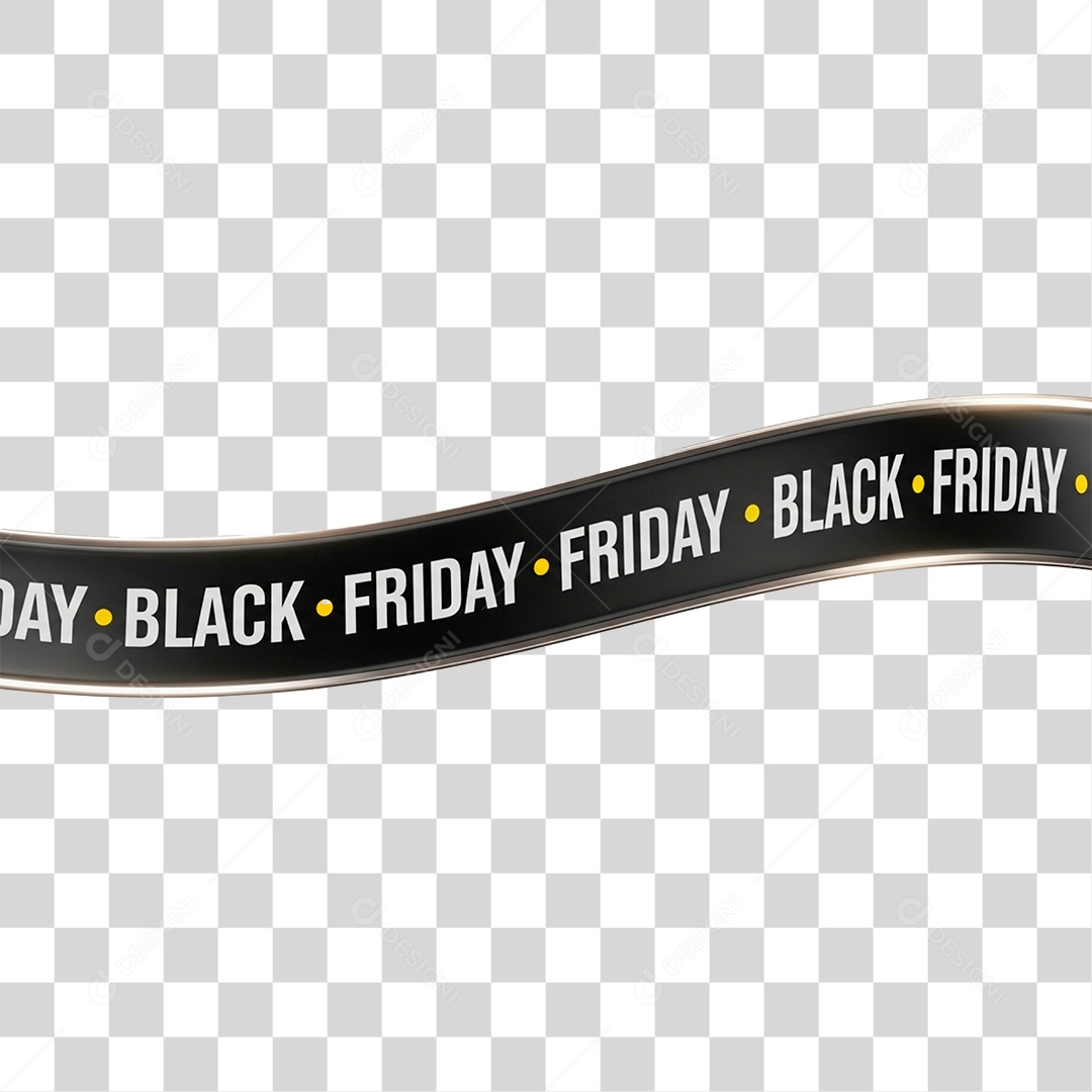 Facha do Black Friday PNG Transparente