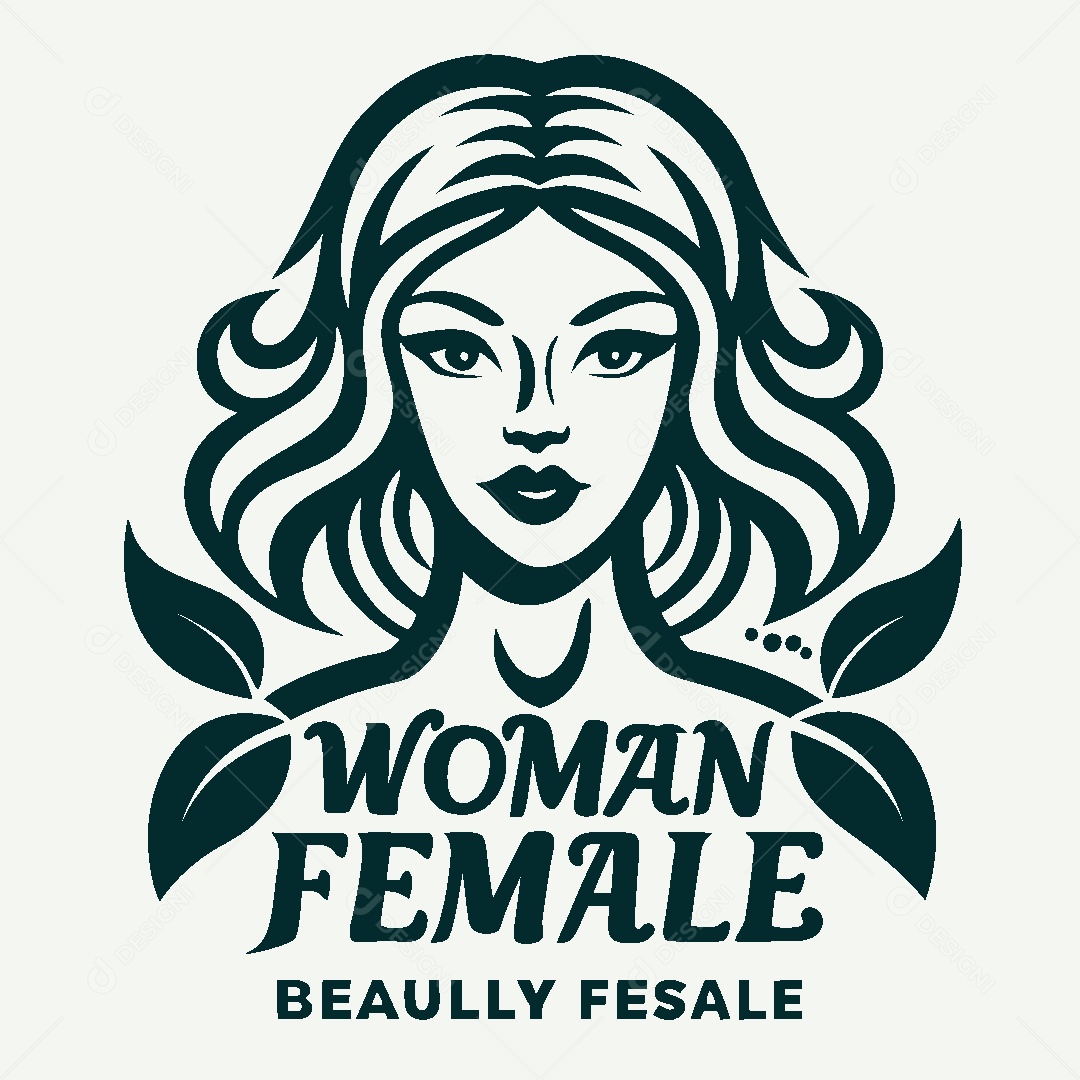 Modelo de Logo de Beleza Vetor EPS