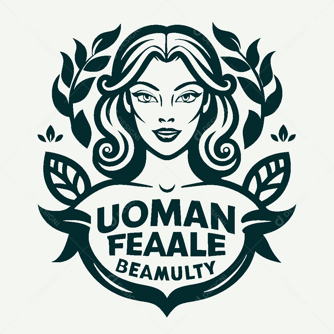 Modelo de Logo de Beleza Vetor EPS