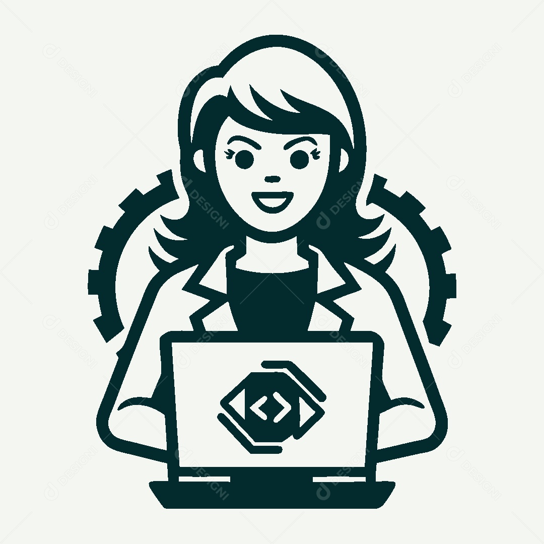 Modelo de Logo de Home Office Vetor EPS