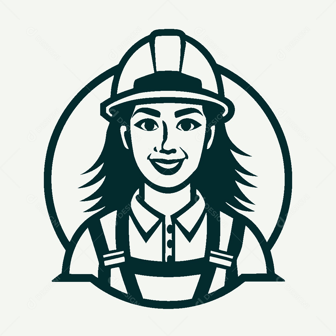 Modelo de Logo de Engenharia Vetor EPS