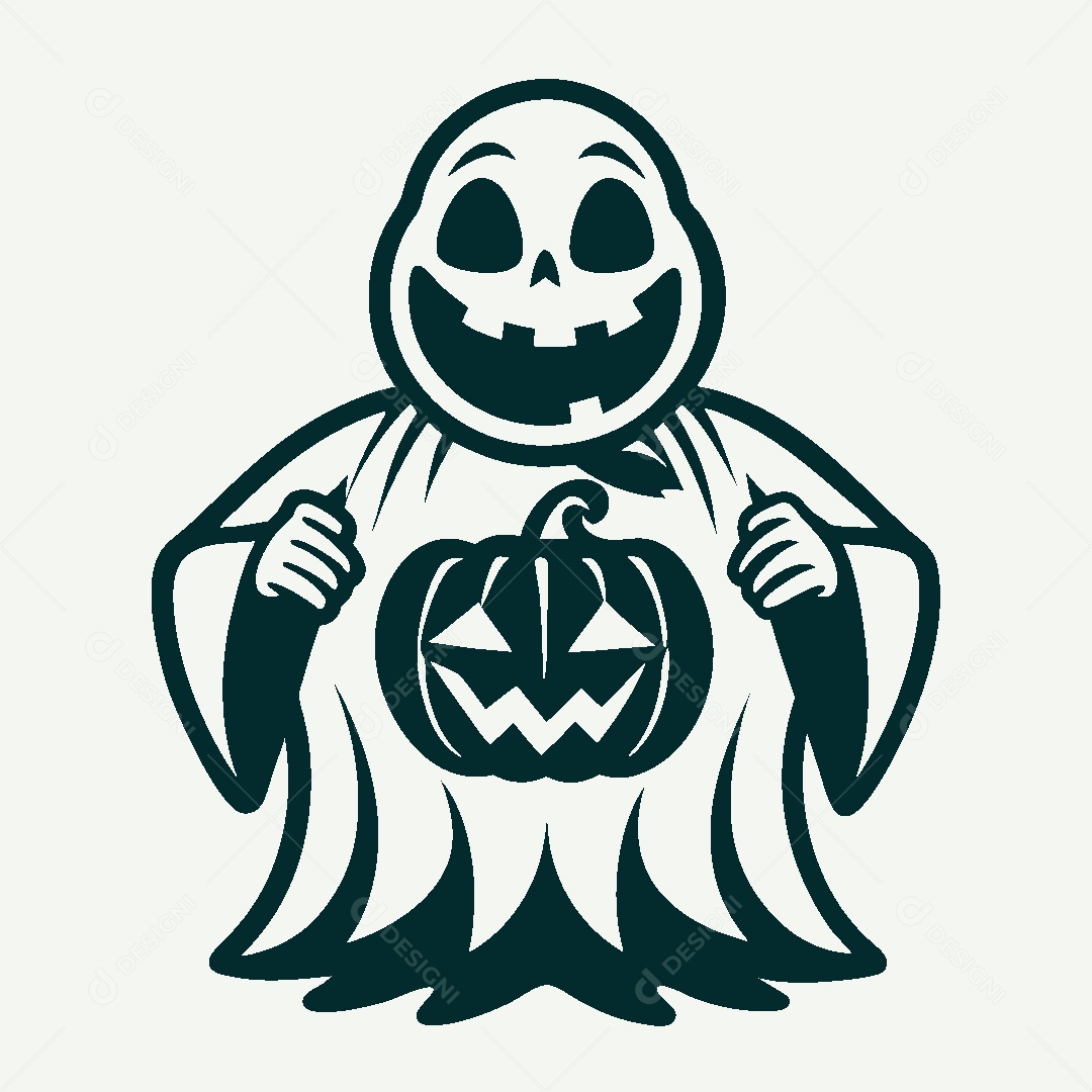 Modelo de Logo de Fantasmas Vetor EPS