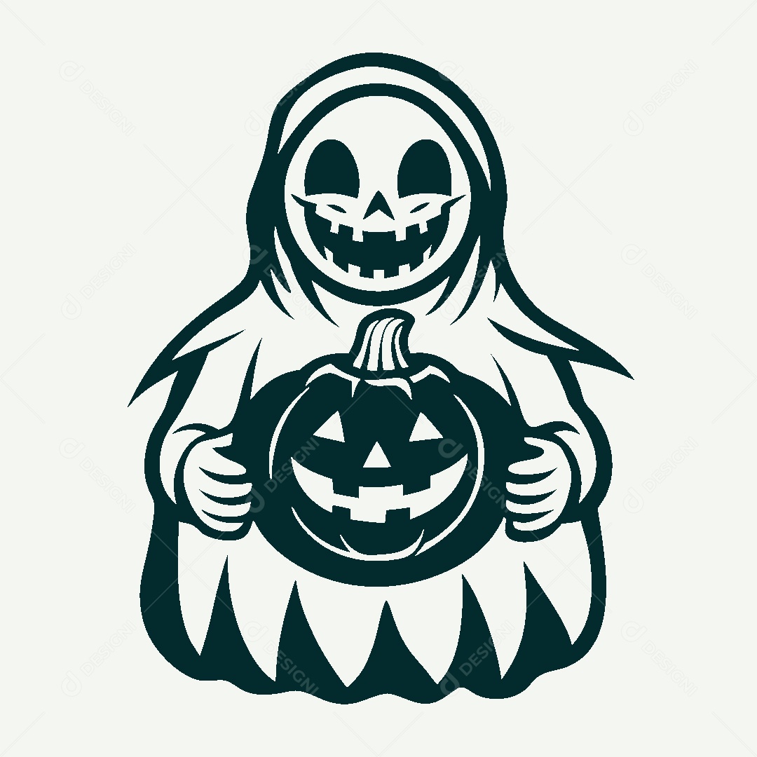 Modelo de Logo de Fantasmas Vetor EPS