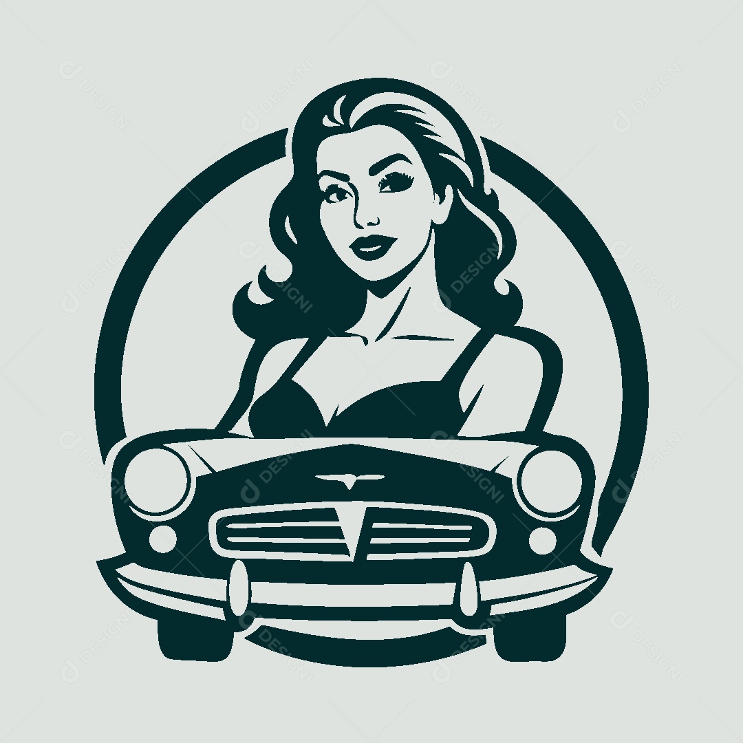 Modelo de Logo de Carro Vetor EPS