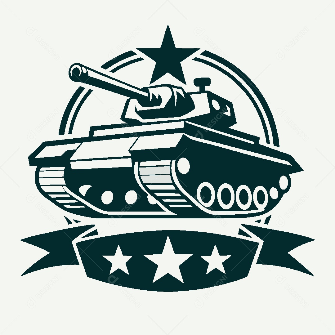 Modelo de Logo de Tanque Vetor EPS