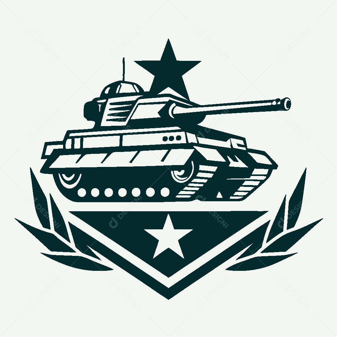 Modelo de Logo de Tanque Vetor EPS