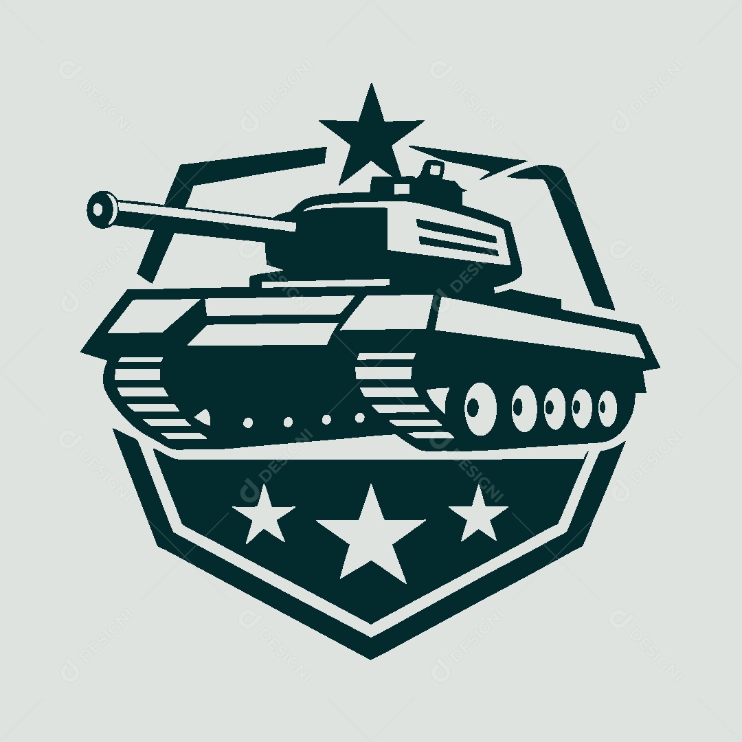 Modelo de Logo de Tanque Vetor EPS