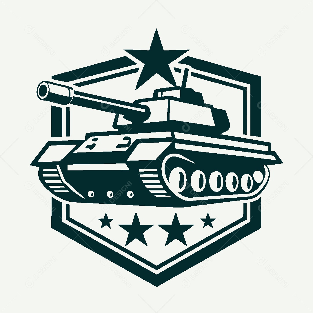 Modelo de Logo de Tanque Vetor EPS