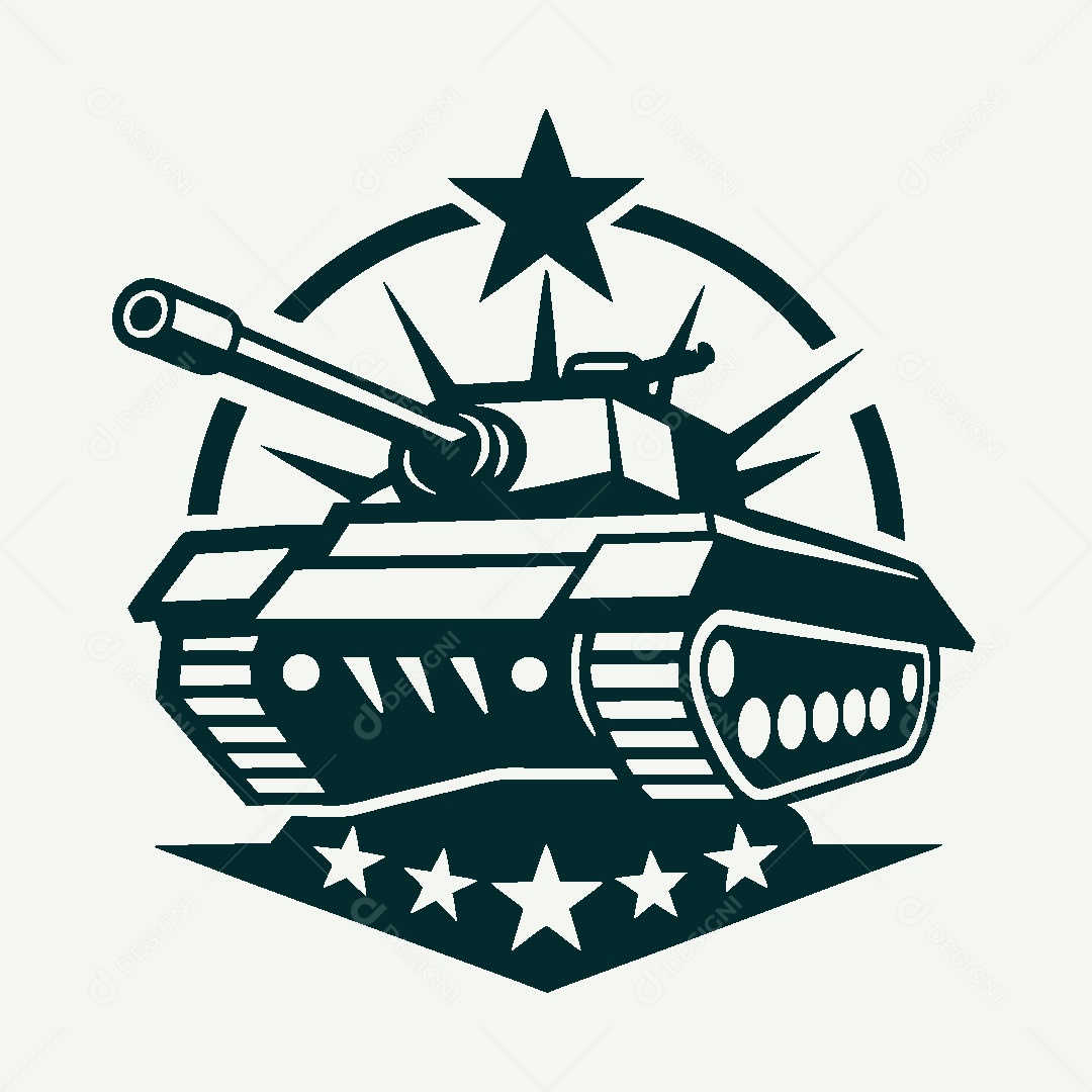 Modelo de Logo de Tanque Vetor EPS