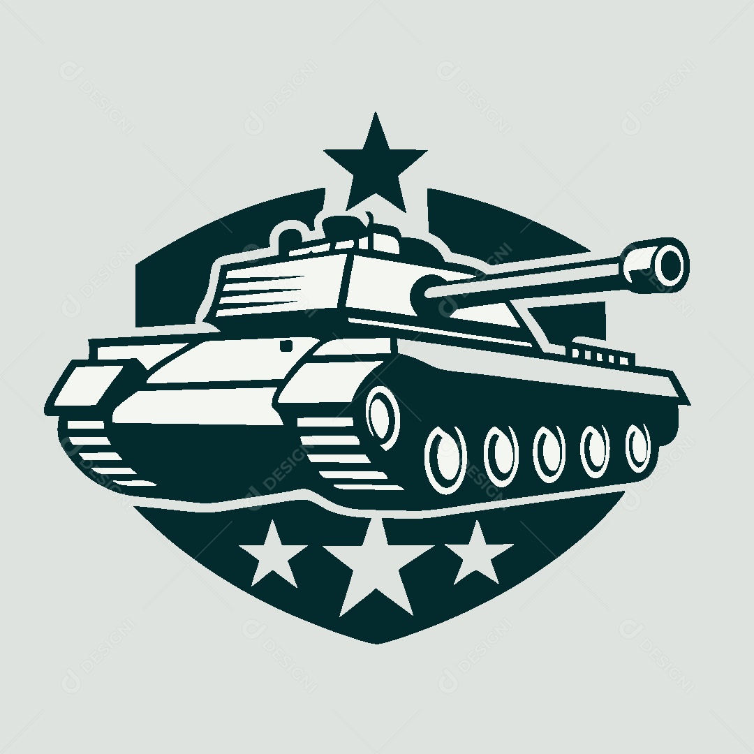 Modelo de Logo de Tanque Vetor EPS