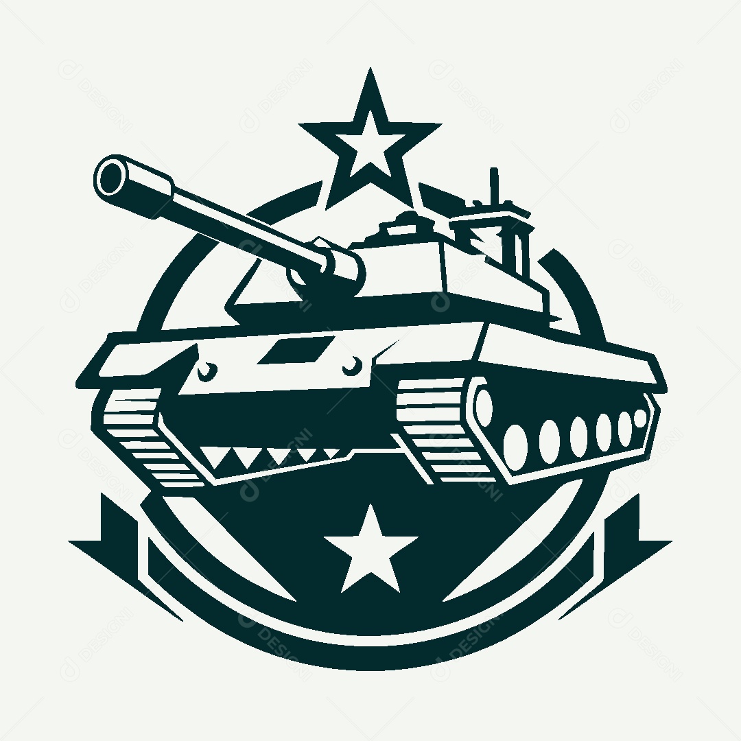Modelo de Logo de Tanque Vetor EPS