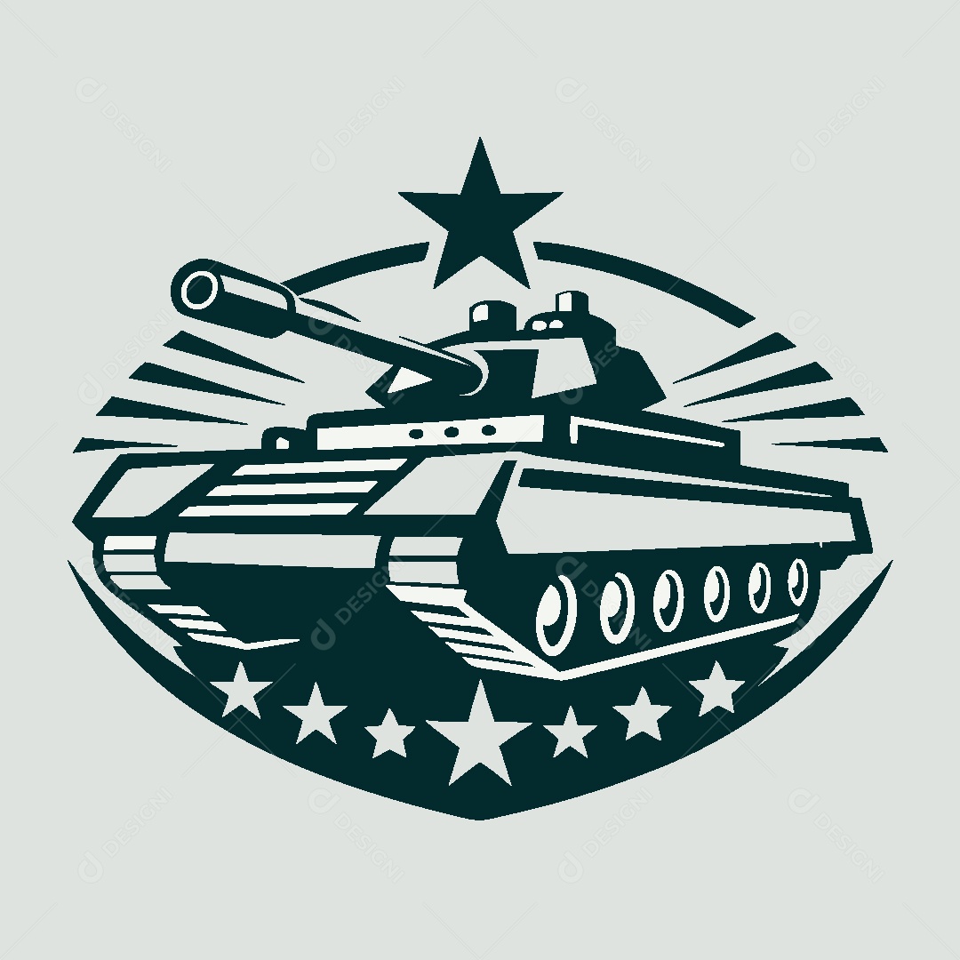 Modelo de Logo de Tanque Vetor EPS