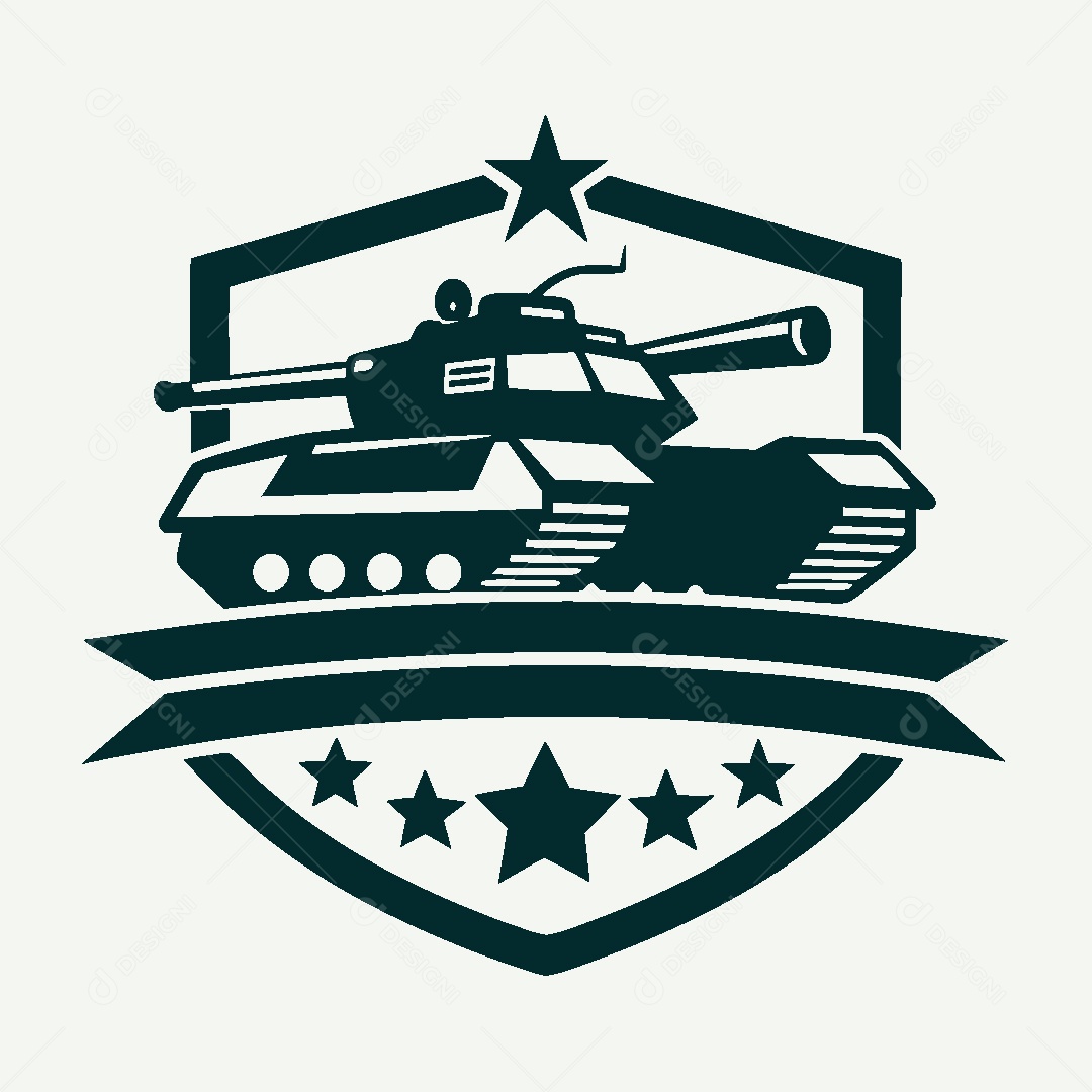 Modelo de Logo de Tanque Vetor EPS