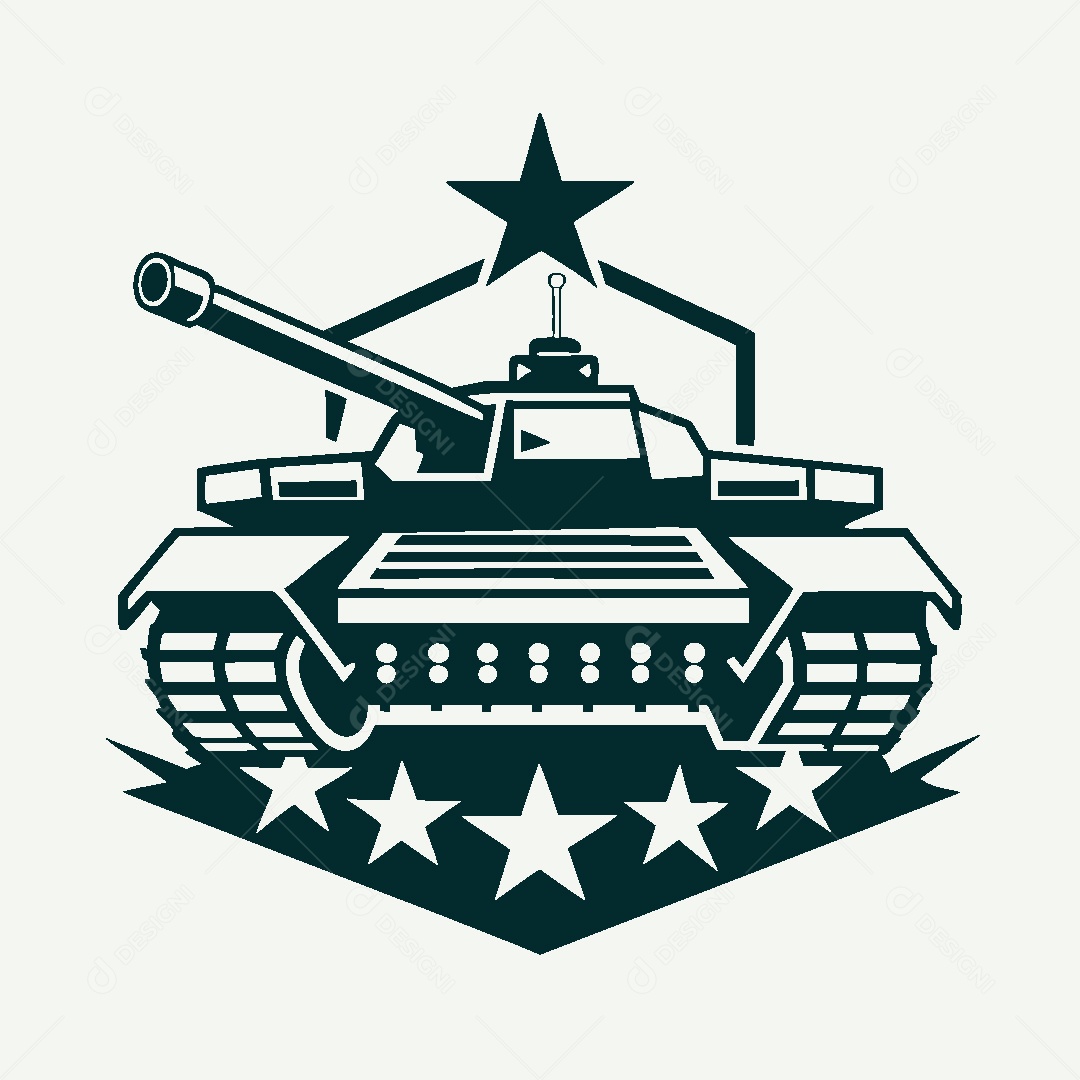 Modelo de Logo de Tanque Vetor EPS